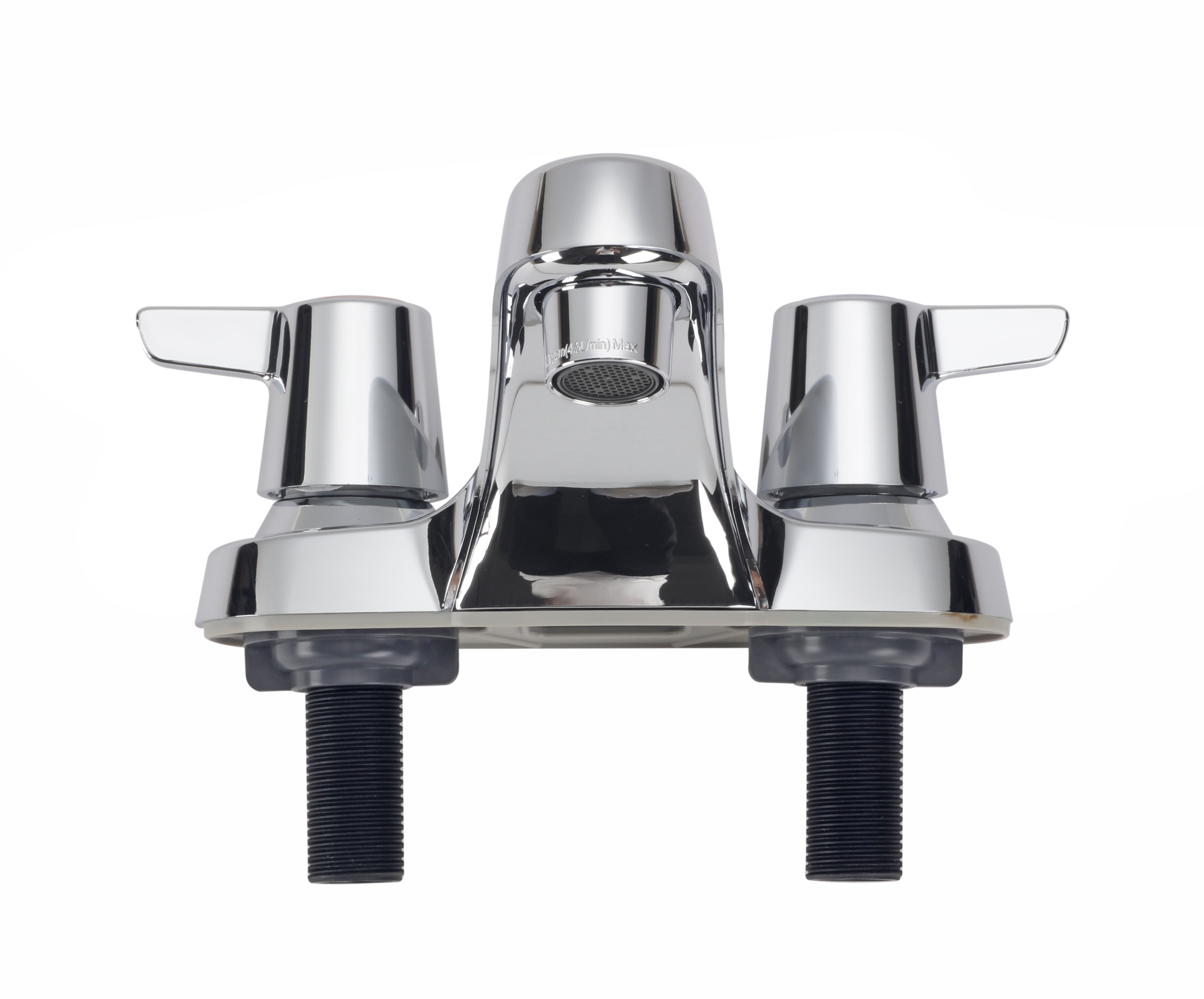 Mainstays Nonmetallic 4" Centerset Bathroom Faucet in Chrome