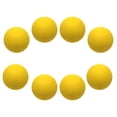thumbnail image 3 of 8x Pelotas de Reacción Zulema Mini Compactas Pelotas de Ejercicio Goma Amarillo, 3 of 8