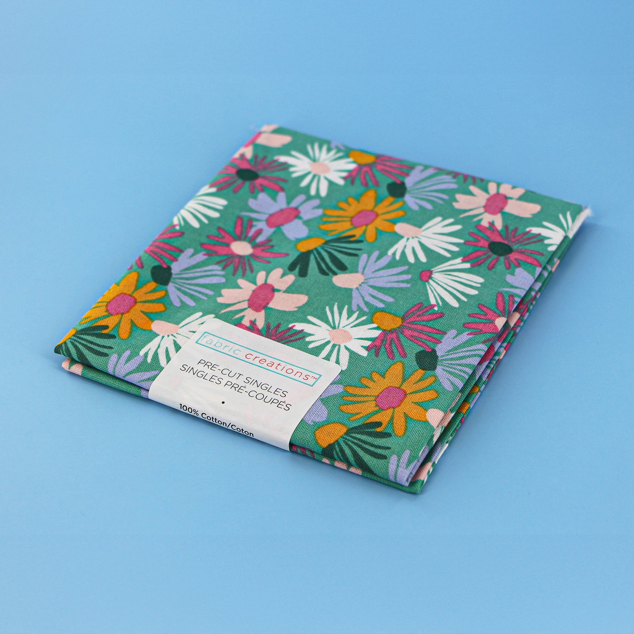 FABRIC CRÉATIONS, Turquoise, 45 cm x 53 cm (18 po x 21 po)