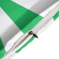 thumbnail image 4 of 3 Pcs Soft Bedding Set, Includes 1 Duvet Cover with Zipper And 2 Pillow Shams,Sage Green And White Sunburst Full(79"×90"), 4 of 8