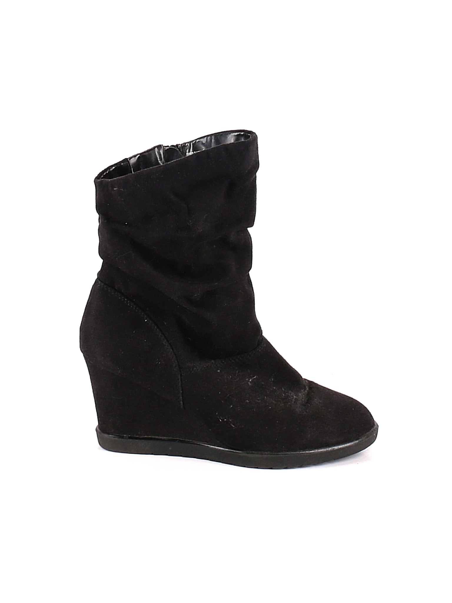 black ankle boots walmart