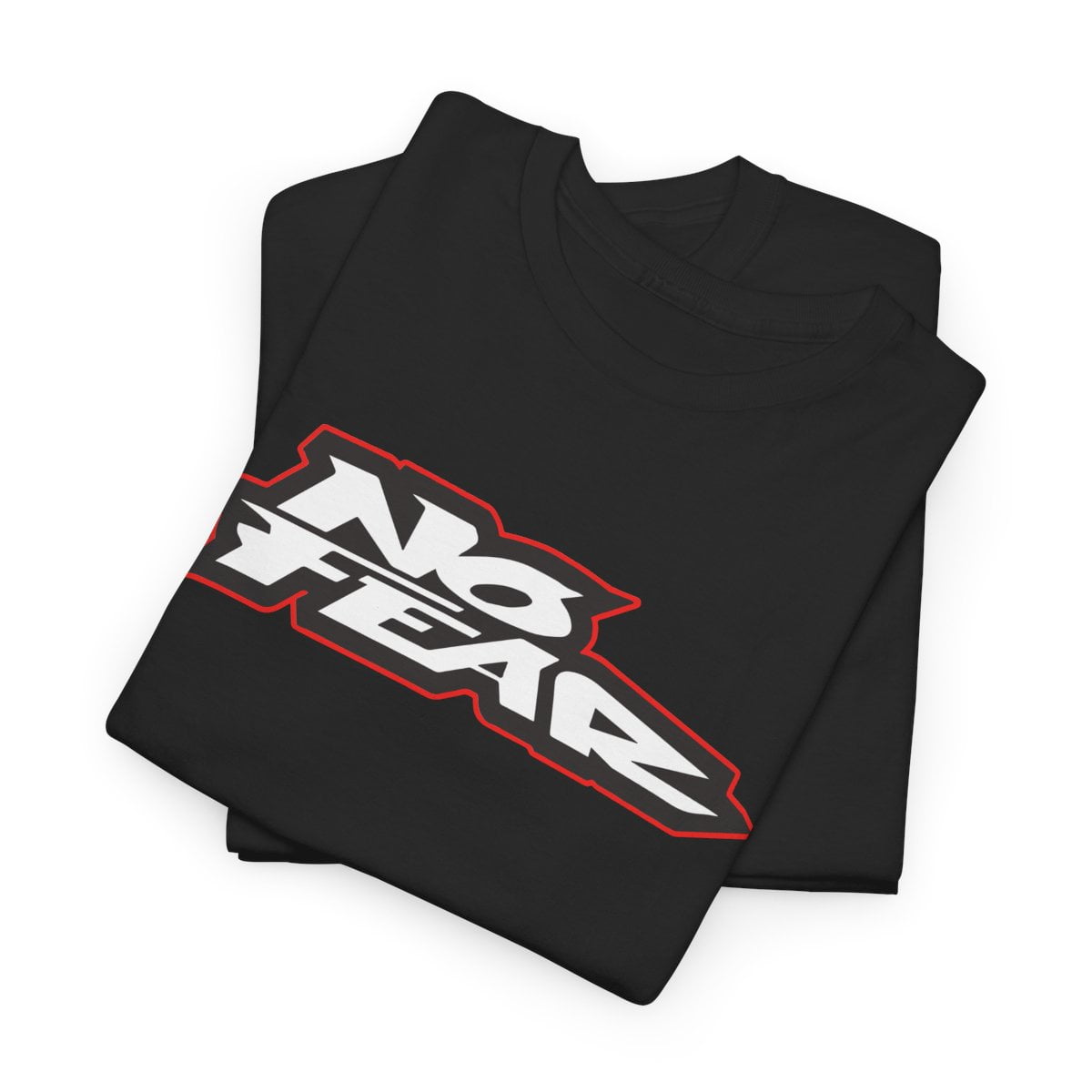 No Fear Lifestyle 90s Gaming Skate Racing Sports T Shirt Black