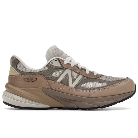 New Balance Men's 990v6 MiUSA Driftwood Timberwolf Shoes, from StockX