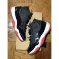 thumbnail image 2 of Ni - ke Ni - ke Air Jordan Retro 11 High Black Red 2019 Men's Size 8.5 Sneakers 378037-061, 2 of 5