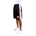 thumbnail image 1 of Ultra game NBA Atlanta Hawks Mens Mesh Basketball Shorts, Black, Medium, 1 of 4