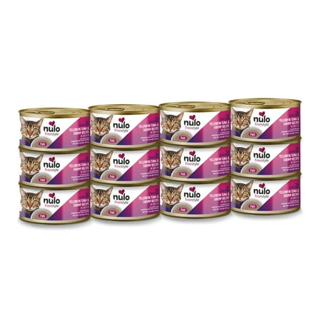 (Best by 10/09/2026) Nulo Freestyle Cat & Kitten Wet Pate Canned Cat Food  Premium All Natural Grain-Free  with 5 High Animal-Based Proteins and Vitamins to Support a Healthy Immune System and Lifestyle