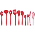 thumbnail image 2 of 10Pcs Silicone Kitchen Utensils Set With Non Stick Spatula, Spoon And Brush For Cookware, 2 of 8