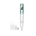 thumbnail image 1 of Pluma Verrugas Pecas Lunares Blanco con Verde Lab.G, 1 of 5