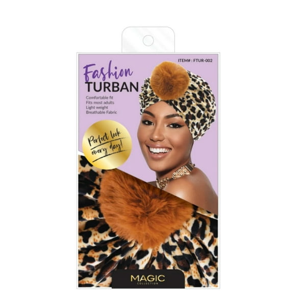 MAGIC COLLECTION - Fashion Turban Leopard Pattern