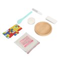 thumbnail image 5 of Kit de posavasos DIY, azulejos de vidrio coloridos, interesante posavasos educativo, Kit de fabricación artesanal para niños, adultos, principiantes, arco iris redondo, 5 of 5