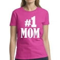thumbnail image 1 of Dreamtees Best Mom Shirts for Ladies #1 Mom Women Top - Mother's Day Gift - S M L XL 2XL 3XL Graphic Tee, 1 of 2