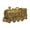 Bronze, variant on Vintage Steam Train Essential Oil Diffuser - 300ml Retro Aroma Humidifier with Dual LED Lights & Auto Shut-Off for Home & Office