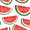 Cute Watermelon, variant on Yayeee 6 PCS Drink Coasters with Holder Set Woven Absorbent Round Tabletop Hot Pad, Light Colorful Circles