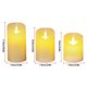 thumbnail image 4 of sweethay TureClos, 3 uds., velas LED, luz electrónica parpadeante, lámpara de Control remoto de cera, decoración navideña para el hogar Decoración del hogar, 4 of 6