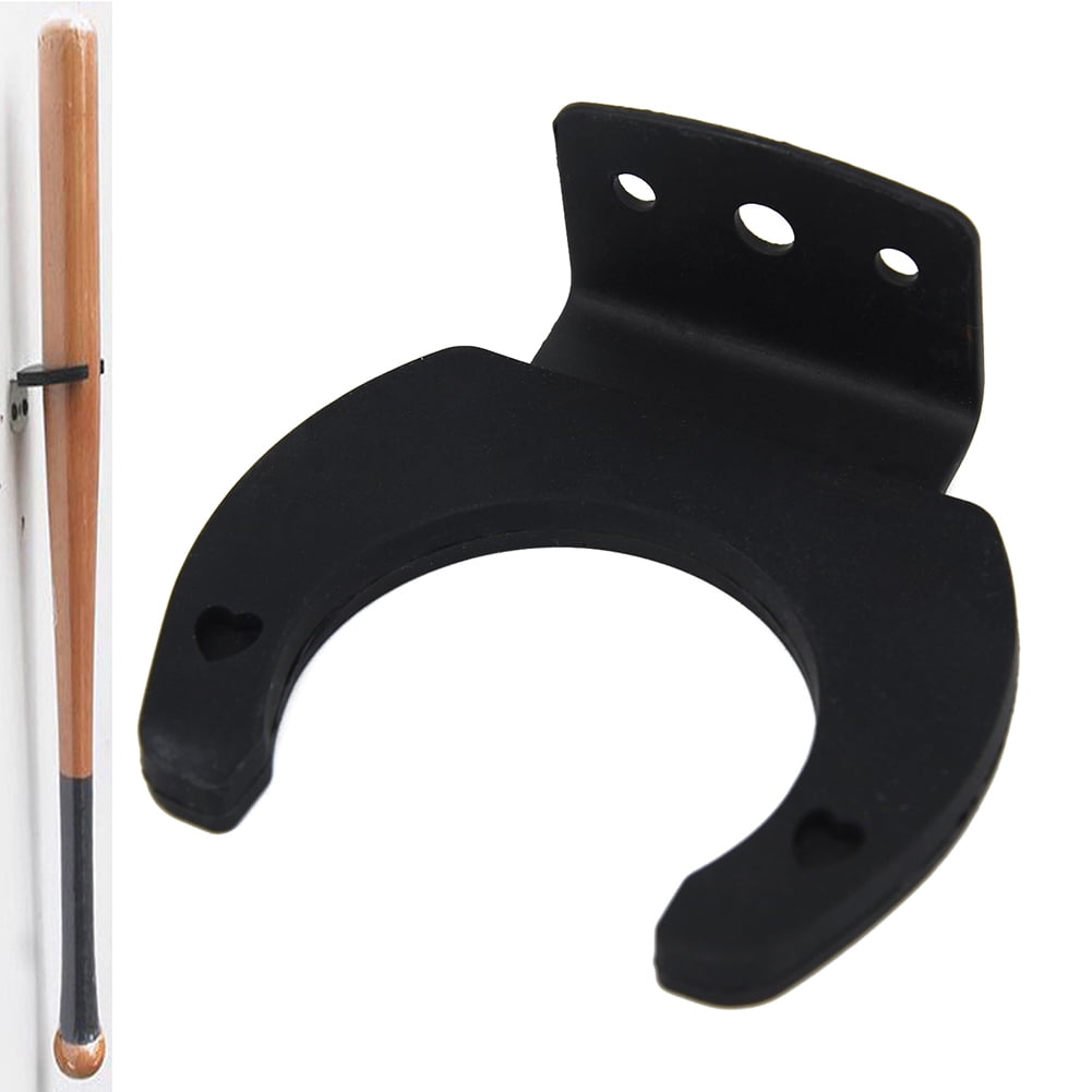 Details about   Black Baseball Bat Display Hanger Holder Wall Mount Kit With Rack Mounting F1A1 