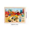 thumbnail image 4 of Rompecabezas de Dino de diseño creativo, los mejores regalos, tableros de rompecabezas de 24 uds para niños, 4 of 8