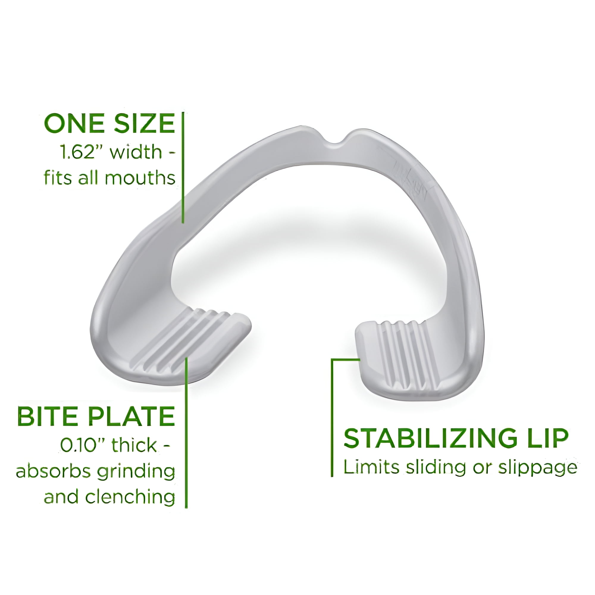 Plackers Grind No More Dental Night Guard for Teeth Grinding, 10 Count
