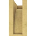 thumbnail image 4 of 4"W x 8"D x 8"H Classic Stockport Rough Cedar Woodgrain TimberThane Corbel, Primed Tan, 4 of 6