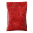 thumbnail image 1 of Pocket Key Wallet Solid Color Faux Leather Lightweight Water Resistant Wallet Purse for Business, 1 of 11