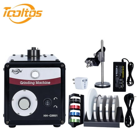 TOOLTOS Jewelry Electric Grinder Small Micro-Setting Spatula Tip Multi-angle Engraving and Grinding Machine