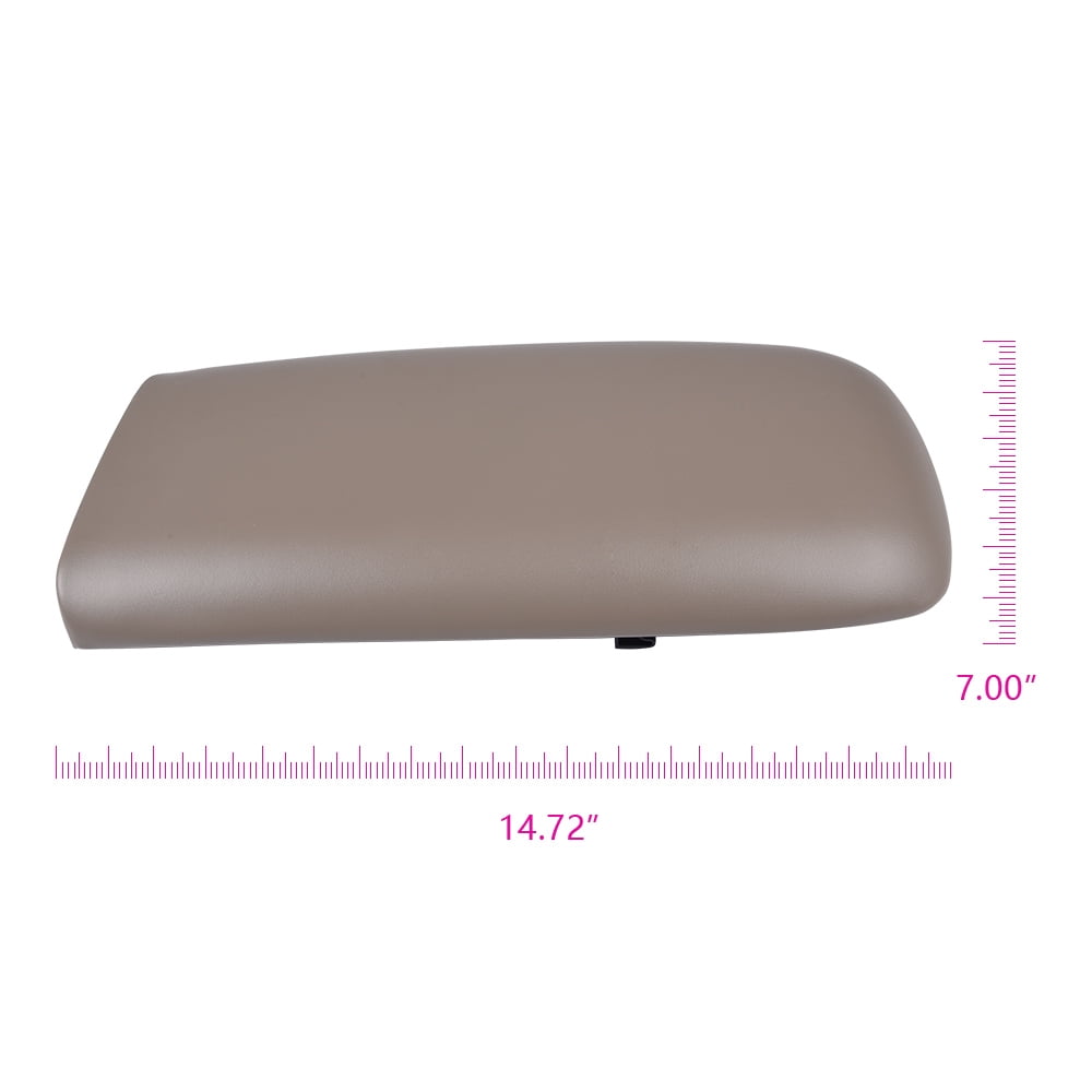 PIT66 Beige Center Console Lid Cover Fit For 1997-2001 Explorer Mountaineer 2001 2002 Sport Trac