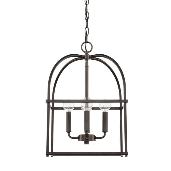 Capital Lighting 527542 4 Light 13" Wide Taper Candle Pendant - Bronze