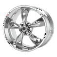 thumbnail image 2 of American Racing Aluminum Rim AR605 TORQ THRUST M 22X9.5in Chrome Finish, AR605M22992C, 2 of 2