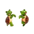 thumbnail image 2 of 2 Piece Flowerpot Turtle Flowerpot Crawling Turtle Flowerpot Hanging Cute Flowerpot, 2 of 9