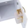 thumbnail image 3 of Teamson Kids Versailles Play Kitchen with Refrigerator, and Cookware Accessories, White, 3 of 11