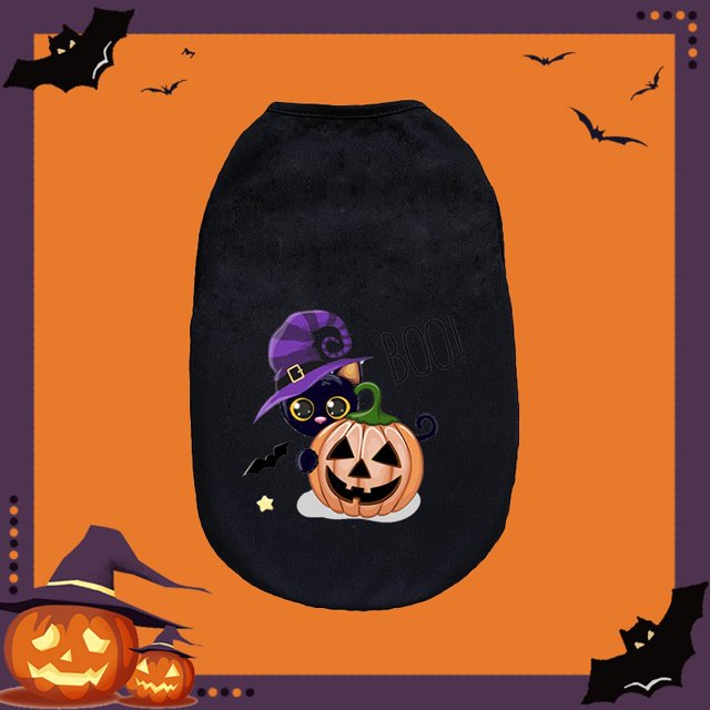 Halloween Divertida Ropa Para Mascotas Gato/Perro Pequeño Y Mediano Chaleco Para Perros