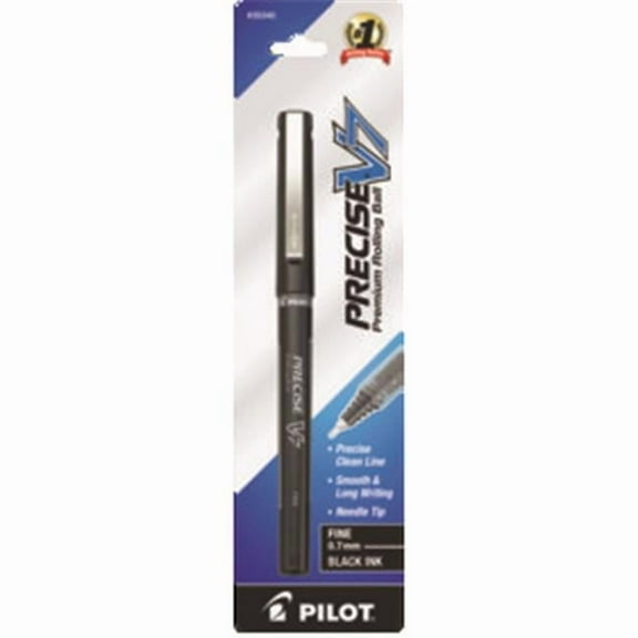 Pilot Corporation Of America  Precise V7 Roller Ball Pen .7mm Black