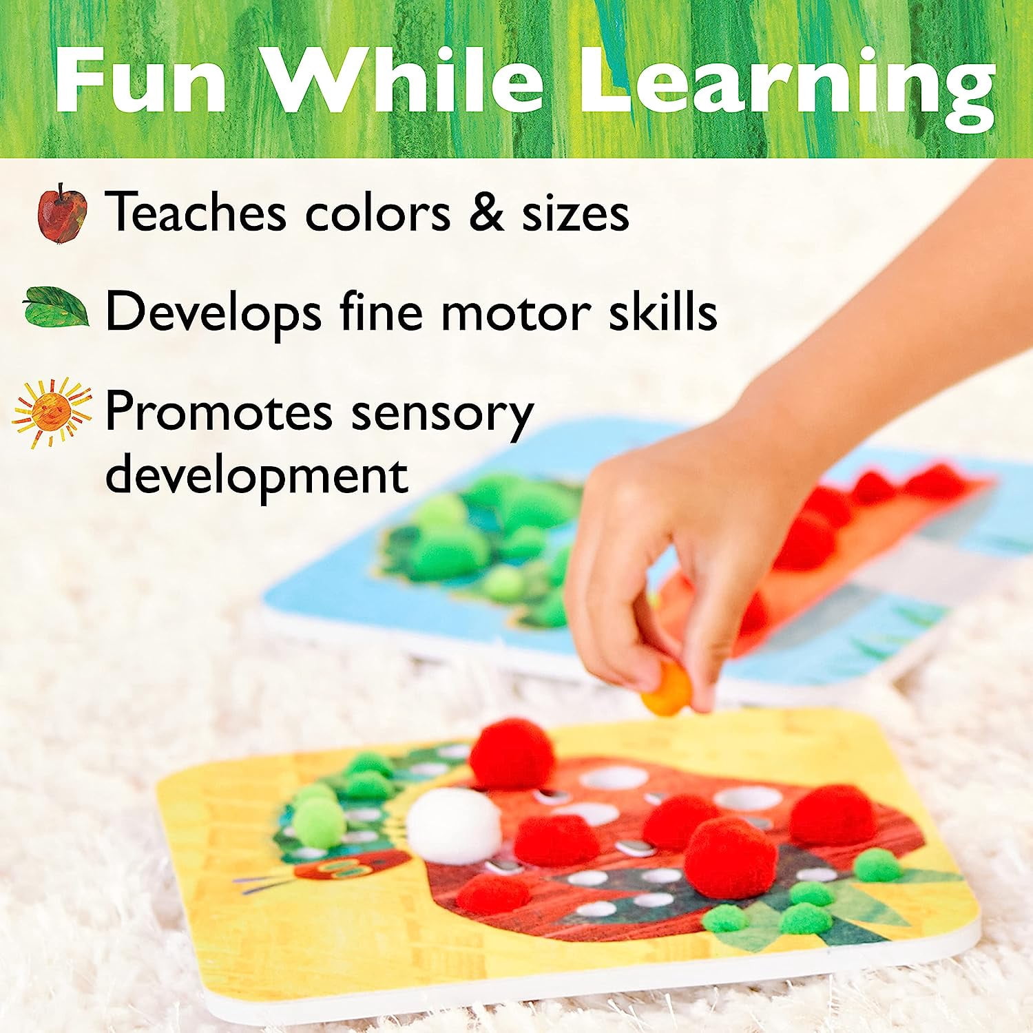 Creativity for Kids The Very Hungry Caterpillar Craft & Play Pictures - Arts and Crafts for Toddler Girls and Boys Ages 3+