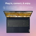 thumbnail image 6 of Lenovo Ideapad 3 15.6" FHD Laptop, AMD Ryzen 5 5500U, 8GB RAM, 256GB SSD, Windows 11 Home, Abyss Blue, 82KU01RJUS, 6 of 13