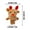 B, variant on Qocolhg Christmas Decorations Clearance, Ingenious Clapping Circle Old Man Wapiti Clapping Circle Cute Plush Doll Bracelet, Christmas Gifts for Kids