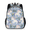 Blue, variant on Christmas Backpack, Lightweight Casual Daypack with Chest Strap & Water Bottle Pockets, Candy Cane Print Sports Travel Bag for Work