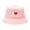 Light Pink, variant on Fgnfyis Germany Hat EM Football 2025 Herren Damen Anglerhut Fischerhut Bucket Hat European Championship Germany Fanartikel DE Public Viewing EM Deko Kappe Men Women Football Heartbeat Navy