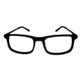 thumbnail image 5 of Lucky Mens Ophthalmic Matte Black Soft Rectangle Plastic Frame D805 48mm, 5 of 7