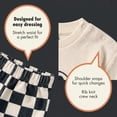thumbnail image 4 of Disney Nightmare Before Christmas Jack Skellington Zero Loop Terry Cloth T-Shirt, Shorts and Bucket Sun Hat 3 Piece Outfit Set Newborn to Infant, 4 of 5