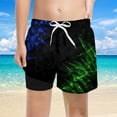 thumbnail image 2 of Shadoumai Boy Swimming Trunks 3d Prints Dinosaurs High Stretch Sport Short Swimsuit Comfortable Boys Swim Trunks Brief Liner Compression Chafe Boys Swimming Trunks, 2 of 4