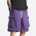 thumbnail image 2 of Hurxie Deals Basketball Shorts Men Mens Sport Shorts Athletic Shorts Men with Pockets L ( Big and Tall Men's ), 2 of 8