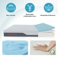 thumbnail image 6 of ESHINE Adult 10 inch King Medium Memory Foam Mattresses, 6 of 9