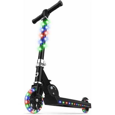 Jetson Jupiter Kick Scooter for Kids, LED Light-up Scooter, Adjustable Handlebar