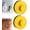 Yellow, variant on Suction Cup Hooks for Wreaths, 2025 New No Drill Suction Cup Hooks for Wreaths on Glass, Wreath Hanger for Front Door, Towel Hooks for Window Bathroom Mirrors Shower