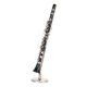 thumbnail image 2 of Modelo de clarinete en miniatura, juguete con soporte y estuche, modelo de clarinete, exhibición, instrumentos musicales, adorno para el hogar, 5,12 pulgadas, 2 of 10
