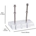 thumbnail image 4 of Skateboard Wall Mount - Clear Acrylic - Display & Storage for Skateboards, 4 of 5