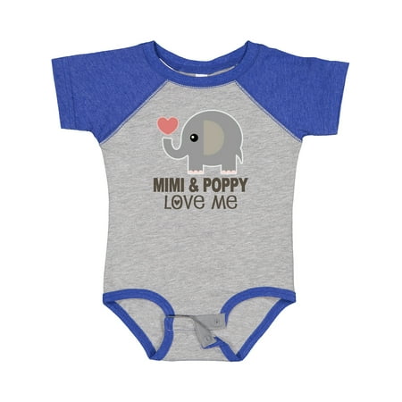 

Inktastic Mimi and Poppy Love Me Gift Baby Boy or Baby Girl Bodysuit