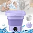 thumbnail image 1 of Lavadora portátil HOVTOIL 8L con 3 modos de temporización morada, 1 of 7