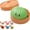 Green, variant on Zoytoys Glitter Dumpling, Glitter Dumpling Squishy Box, Dumplings Squishy, Anxiety Relief Fidget, Soft Squeeze Decompression Dough