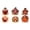 A001- Style A, variant on 6 Pack Thanksgiving Hats for Adults Kids, Funny Turkey Paper Party Hats with Bendable Matte Cardstock, Fall Harvest Theme Decorations for Classroom Friendsgiving Party
