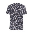 thumbnail image 3 of Rocae Daisies Flowers for Breathable Men's Baseball T-Shirt Fashionable Casual Baseball Jersey, Moisture-wicking Sportswear XX-Large, 3 of 9